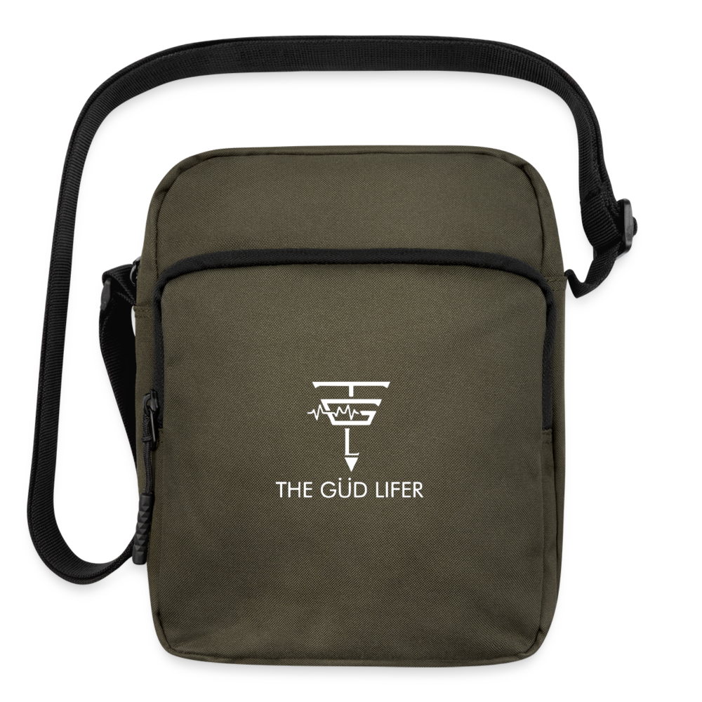 Upright Crossbody Bag - olive