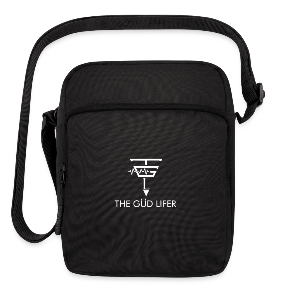 Upright Crossbody Bag - black