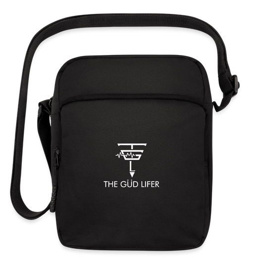 Upright Crossbody Bag - black