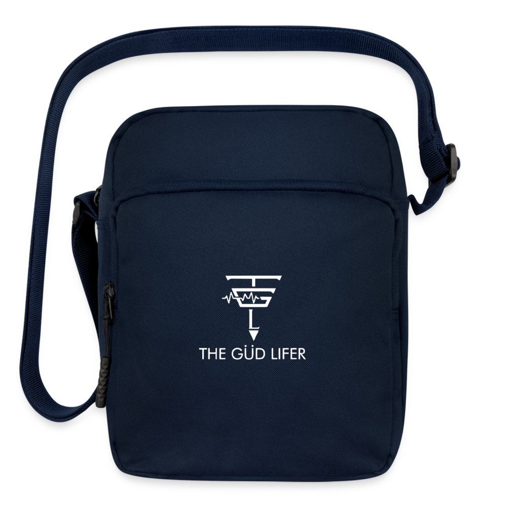 Upright Crossbody Bag - navy