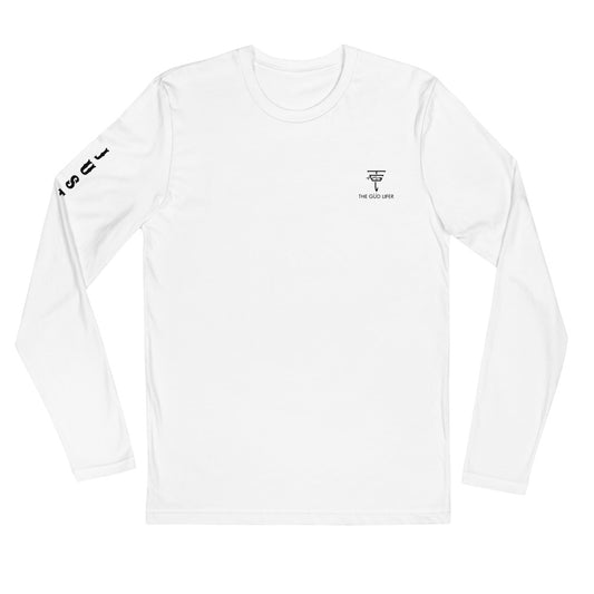JUST LIVE Long Sleeve Fitted Crew
