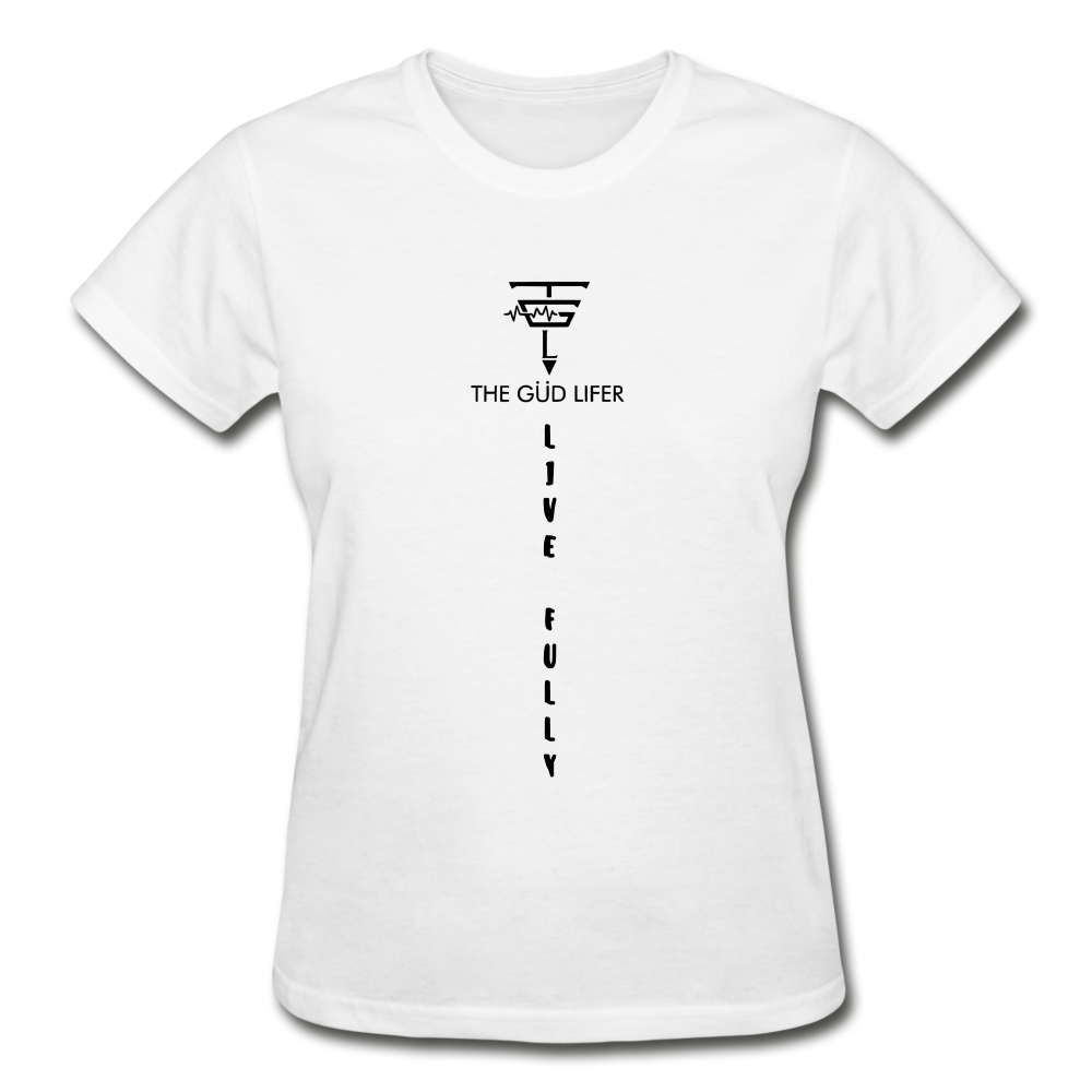 Gildan Ultra Cotton Ladies T-Shirt - white