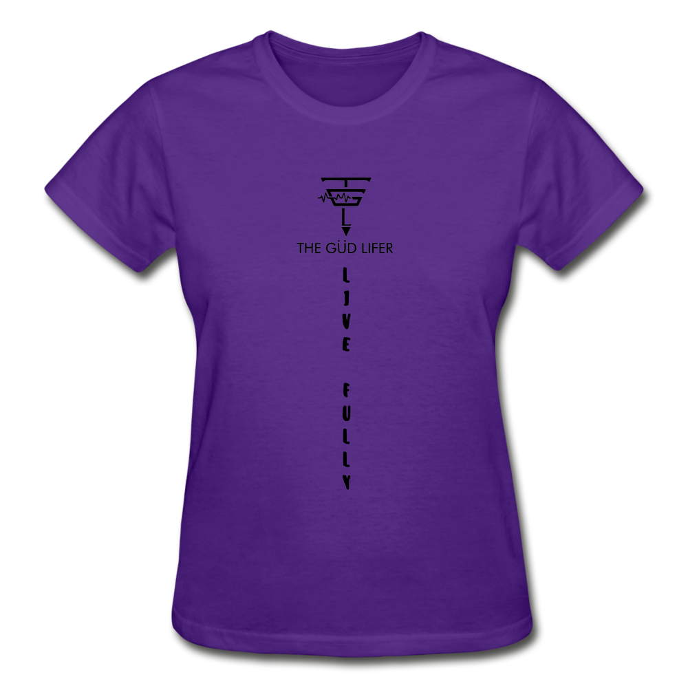 Gildan Ultra Cotton Ladies T-Shirt - purple
