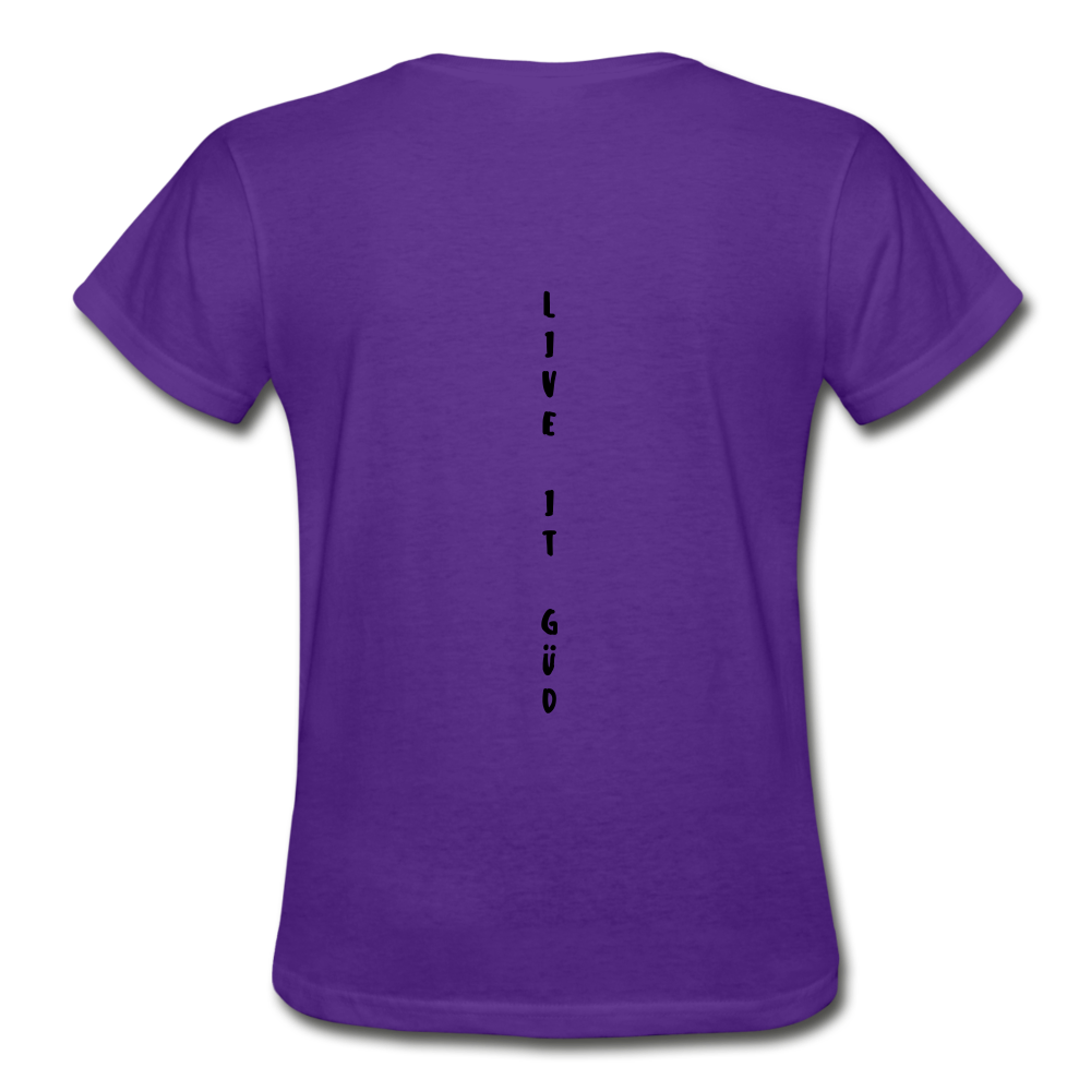 Gildan Ultra Cotton Ladies T-Shirt - purple