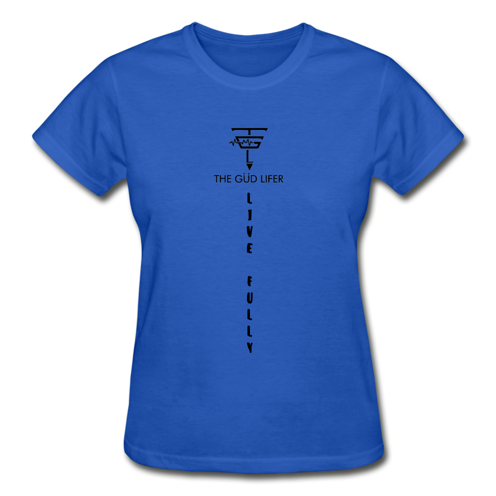 Gildan Ultra Cotton Ladies T-Shirt - royal blue