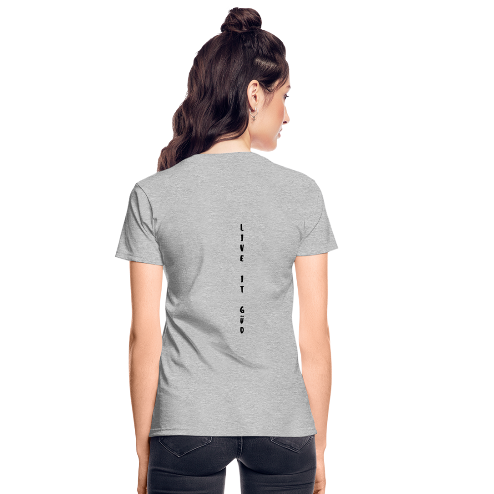 Gildan Ultra Cotton Ladies T-Shirt - heather gray