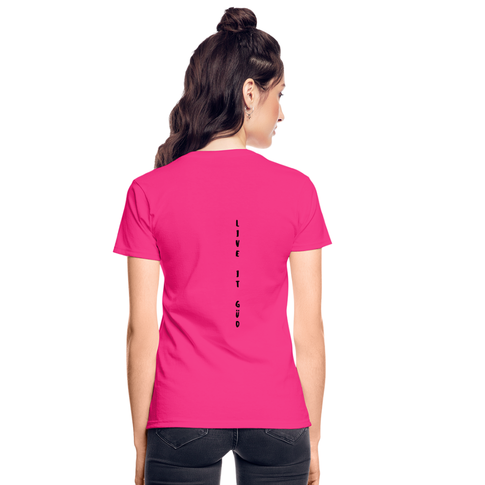 Gildan Ultra Cotton Ladies T-Shirt - fuchsia