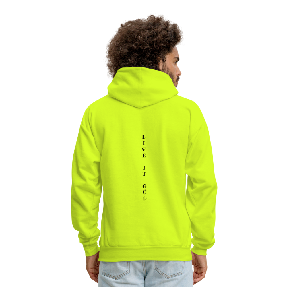 Men's Hoodie - safety green