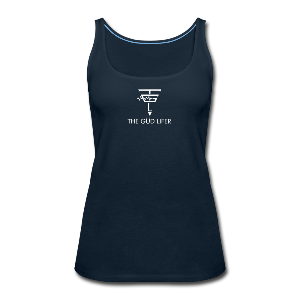 Women’s Premium Tank Top - deep navy
