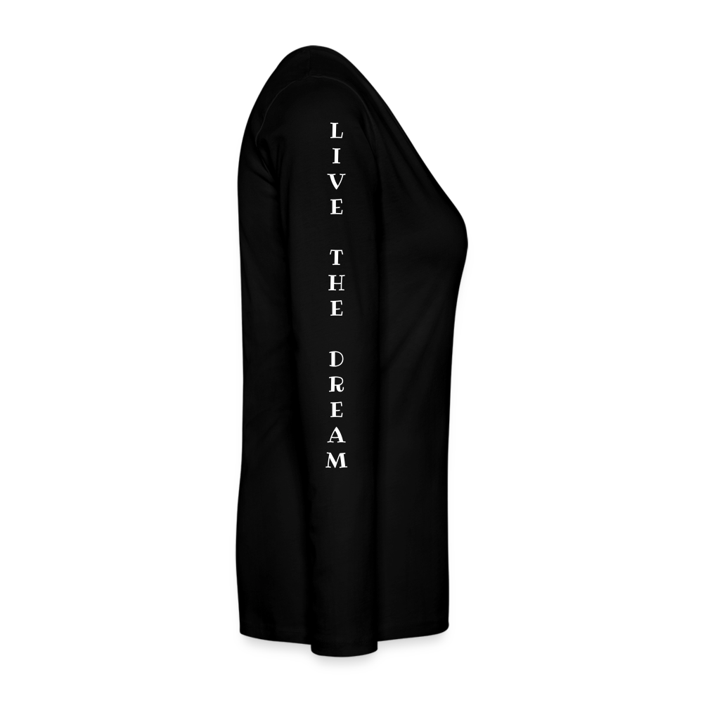 Women's Premium Long Sleeve T-Shirt - black
