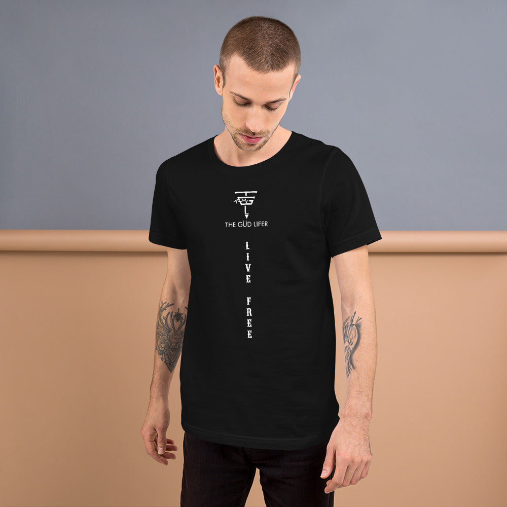 LIVE FREE Short-Sleeve Unisex T-Shirt