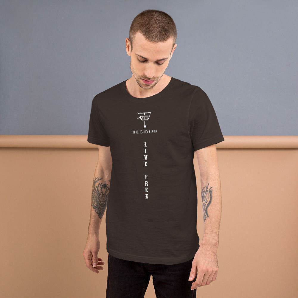 LIVE FREE Short-Sleeve Unisex T-Shirt