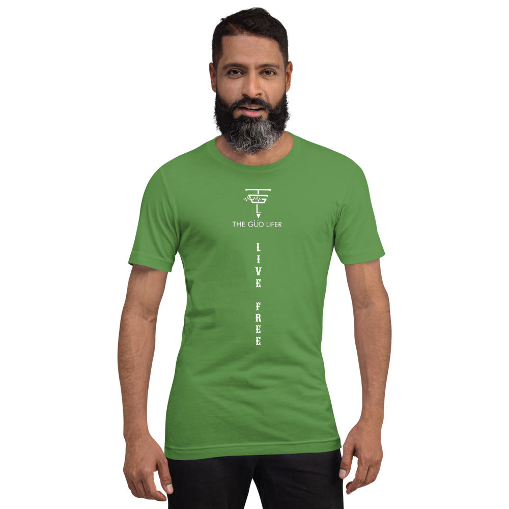 LIVE FREE Short-Sleeve Unisex T-Shirt