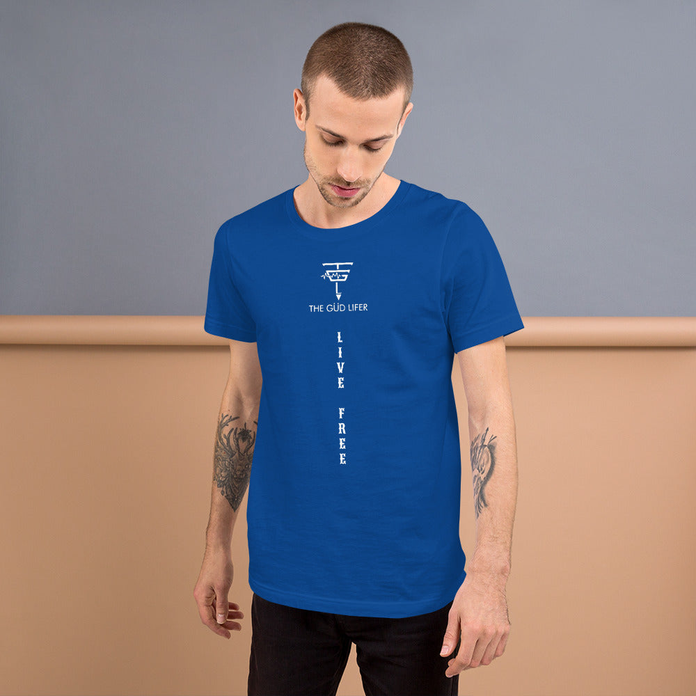 LIVE FREE Short-Sleeve Unisex T-Shirt