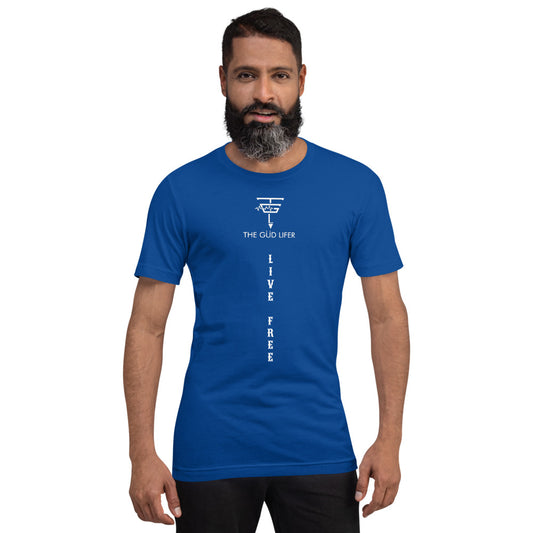 LIVE FREE Short-Sleeve Unisex T-Shirt